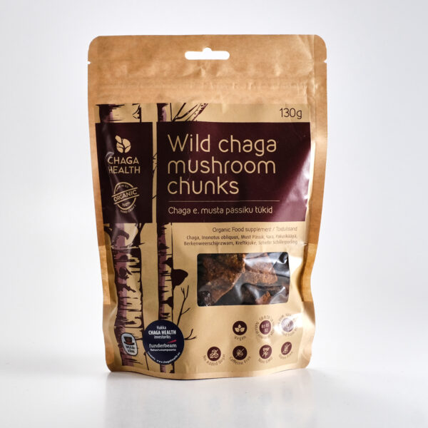 Chaga tükid 130g Chaga OÜ